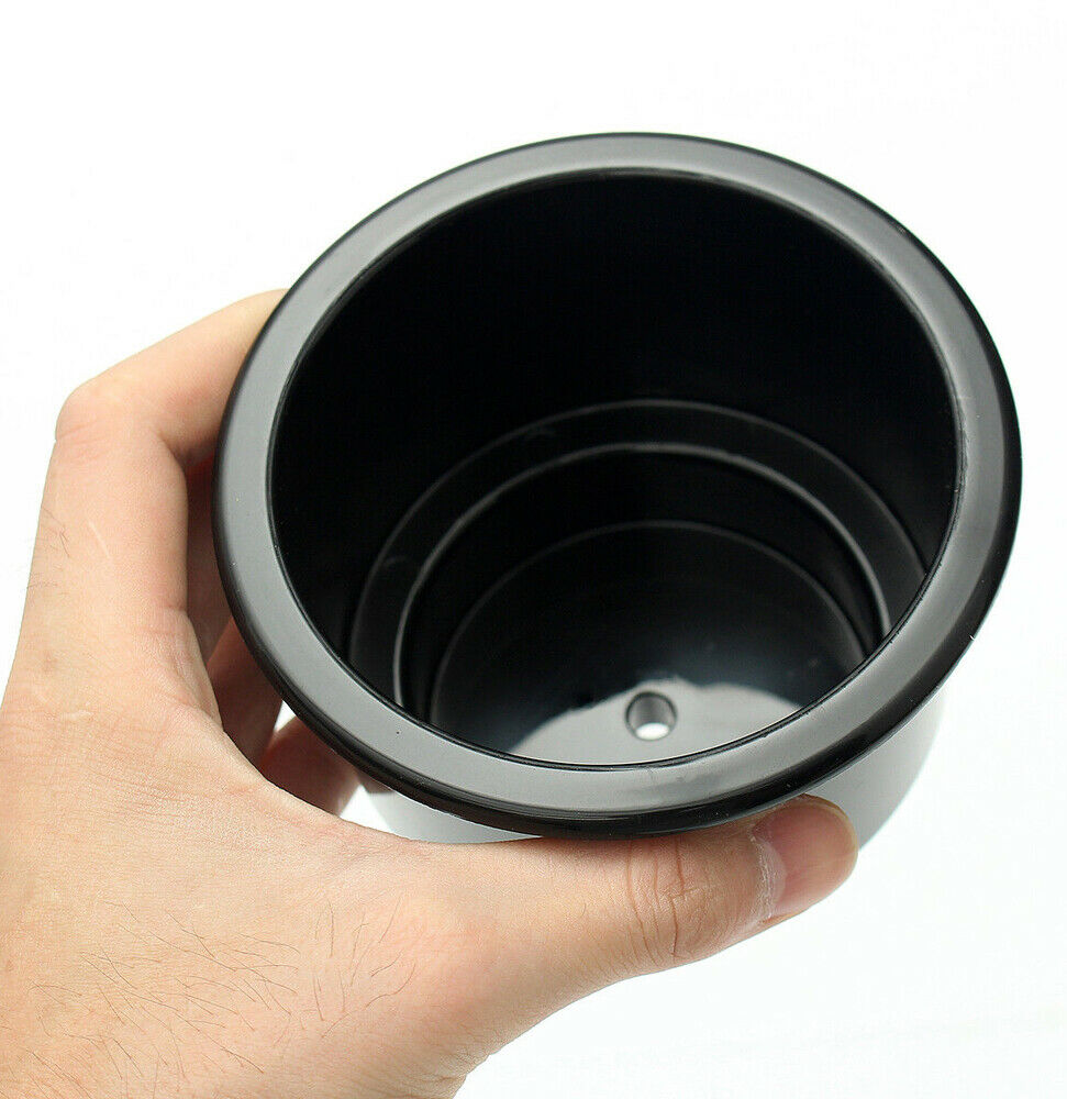 Marine Boat RV Car Plastic Cup Drink Can Holder Yacht Truck Bottle Insert Black