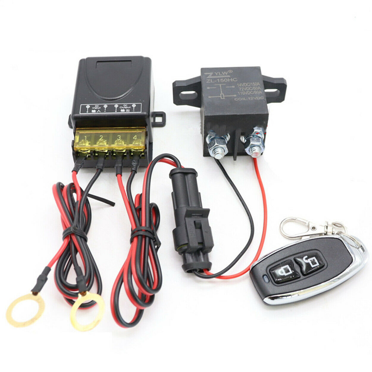 Car Battery Isolator 320 Feet Remote Control 12V Camper Trailer SUV Small Truck