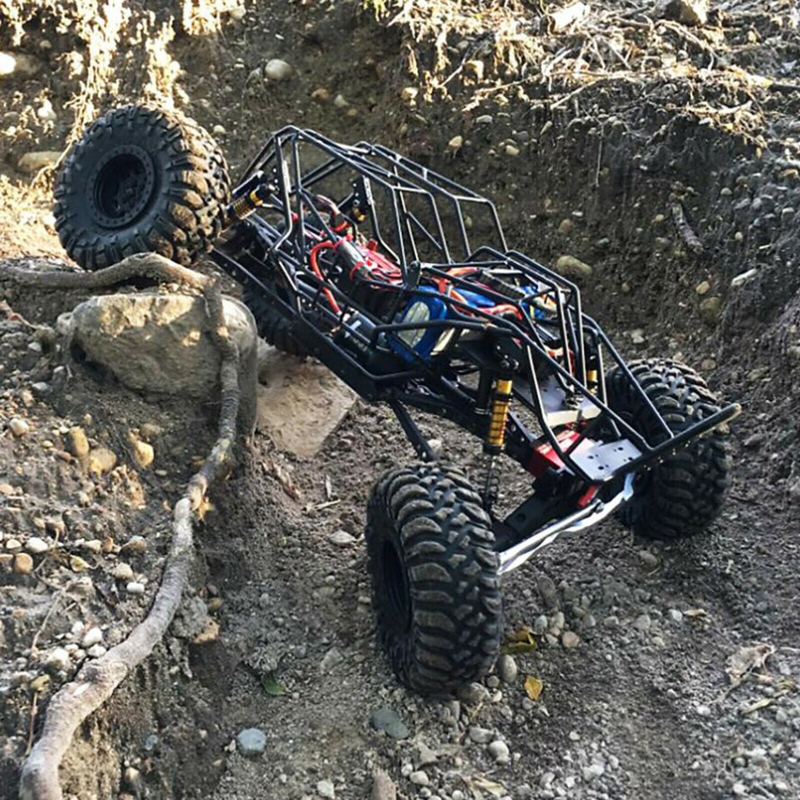 RC Roll Cage Chassis Frame for SCX10 1/10 Truck Car DIY Modified Replacement