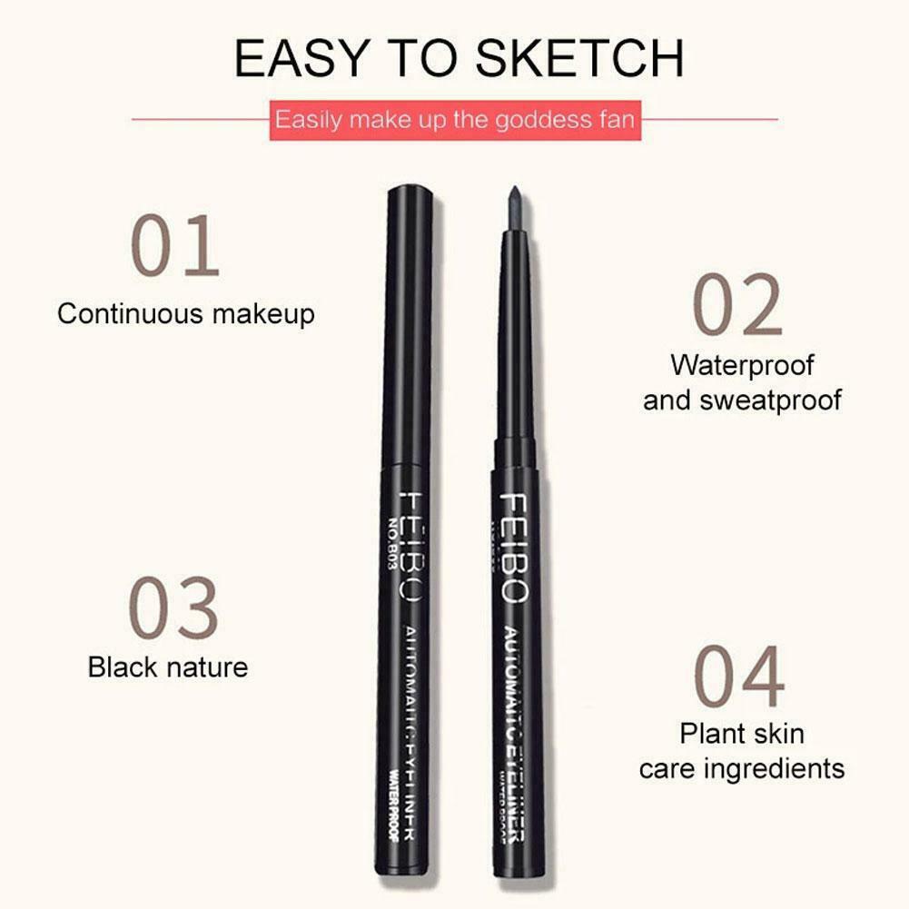 Black 36H Waterproof Pen Precision Liquids Eyeliner Eye Liners Makeup