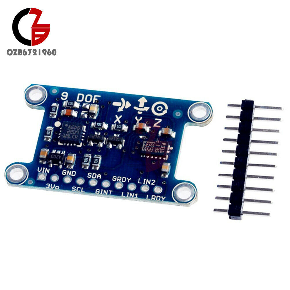 Axis IMU L3GD20 LSM303D Module 9DOF Compass Acceleration Gyroscope for Arduino