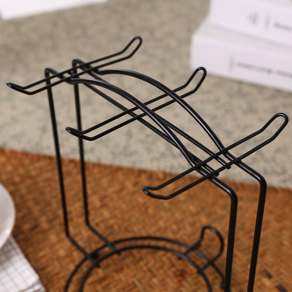 1PCS Tea Cups Display Stand Stainless Steel Drying Rack Anti-rust Cups Holder
