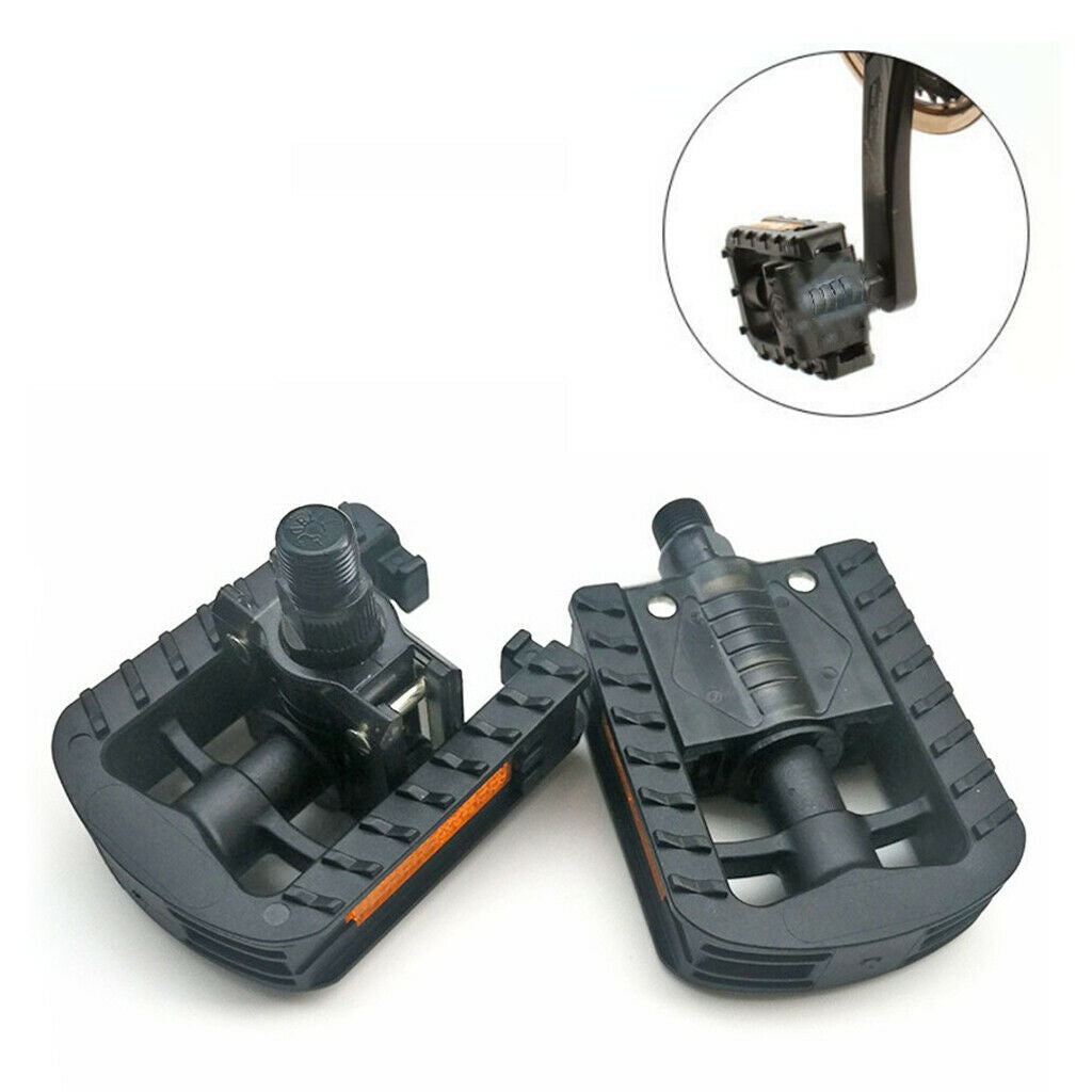 1Pair Folding Bike Pedals Platform Pedal Bicycle Parts Cycling Accessory