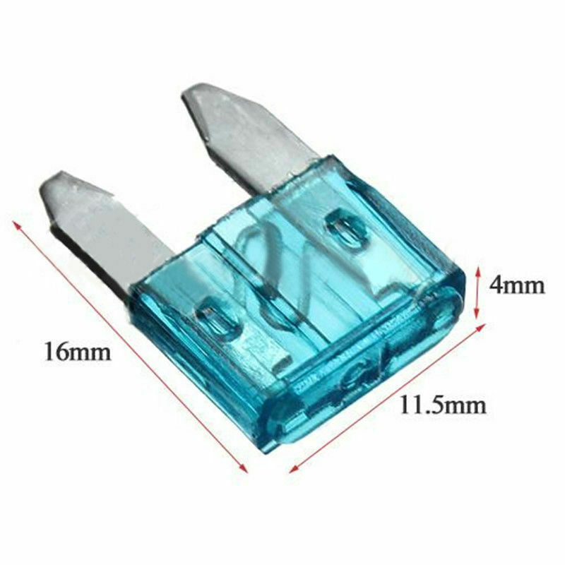 30pcs Auto Car Truck Mini Blade Fuses 5A 10A 15A 20A 25A 30A Fuse Assortment Kit