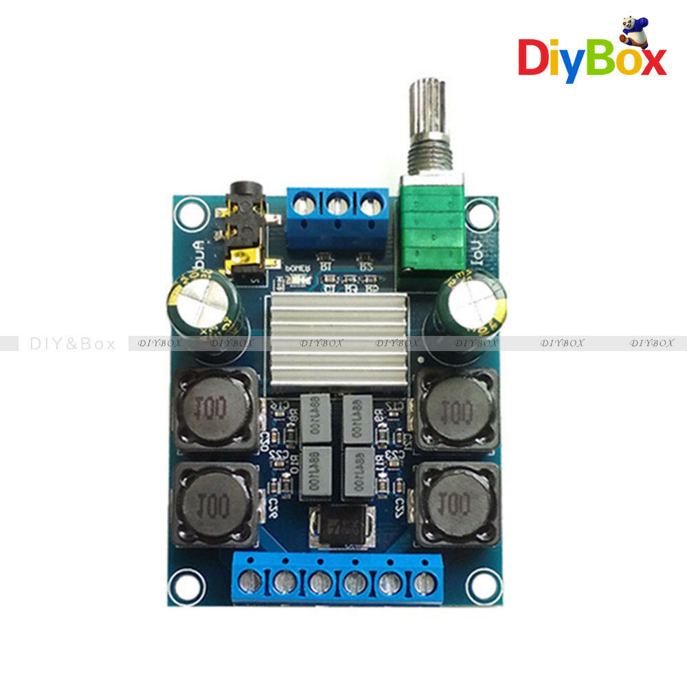 50Wx2 TPA3116 D2 Dual Channel DC4.5-27V Digital Power Amplifier Board Stereo