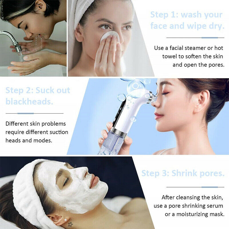 Removal Suction Beauty Device Blackhead Remover Pore Vacuum Electric