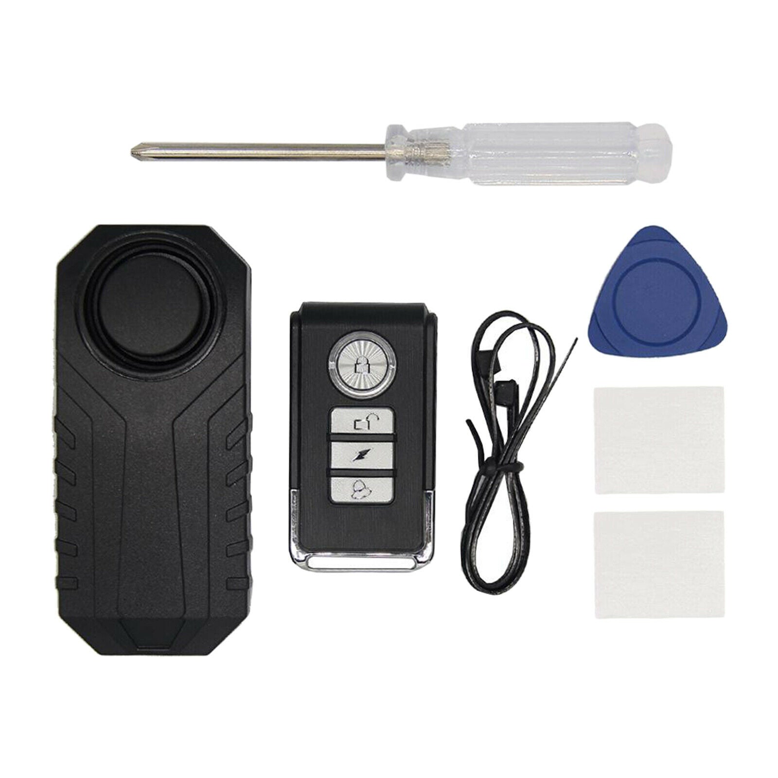 Bike Alarm with Remote, Wireless Anti-Theft Vibration Motorcycle 7 Level