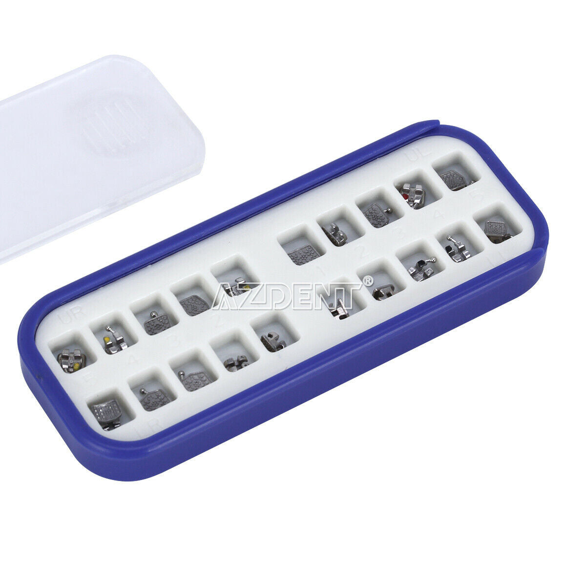 10 Kits Dental Orthodontic MIM Monoblock Bracket Brace Mini Roth.022 3-4-5 Hooks