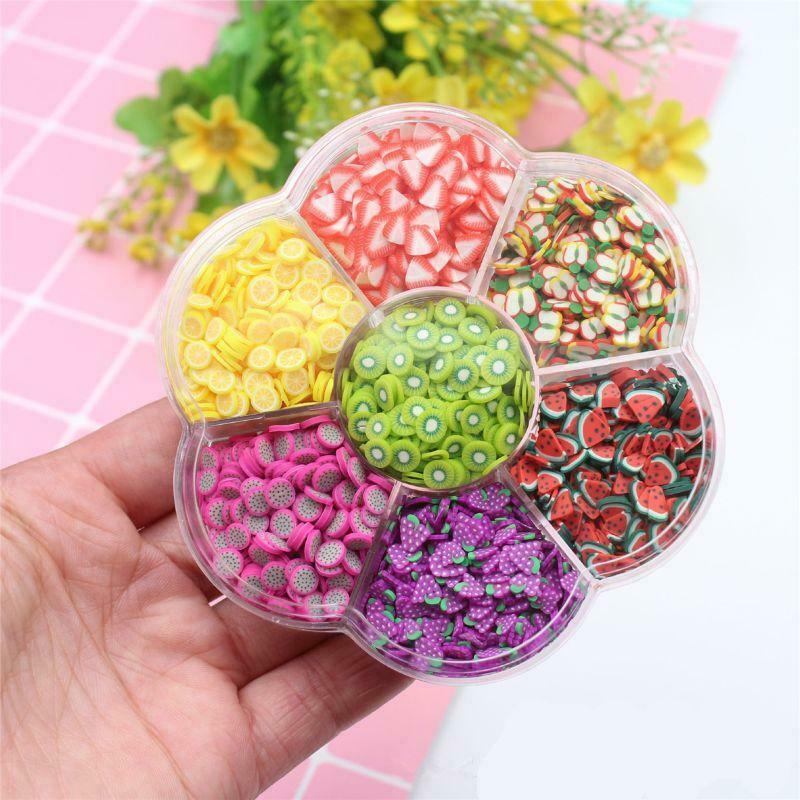 Assorted Fruit Slices 90g Wheel - Slime Supplies/Slime Acessories/Slime Add ins