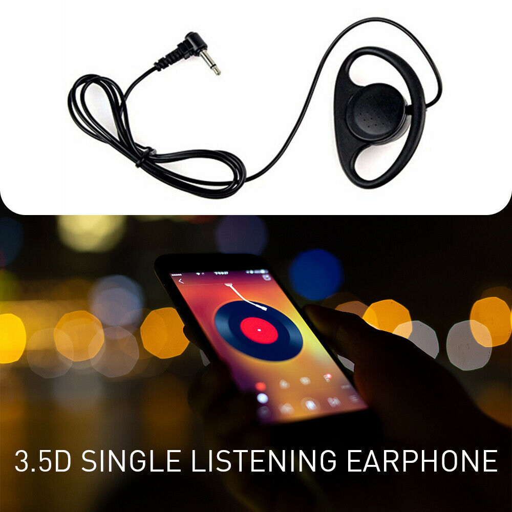 Dual Channel 3.5mm Jack Mono Headset Headphone for Laptop PC Skype VoIP ICQ LIN