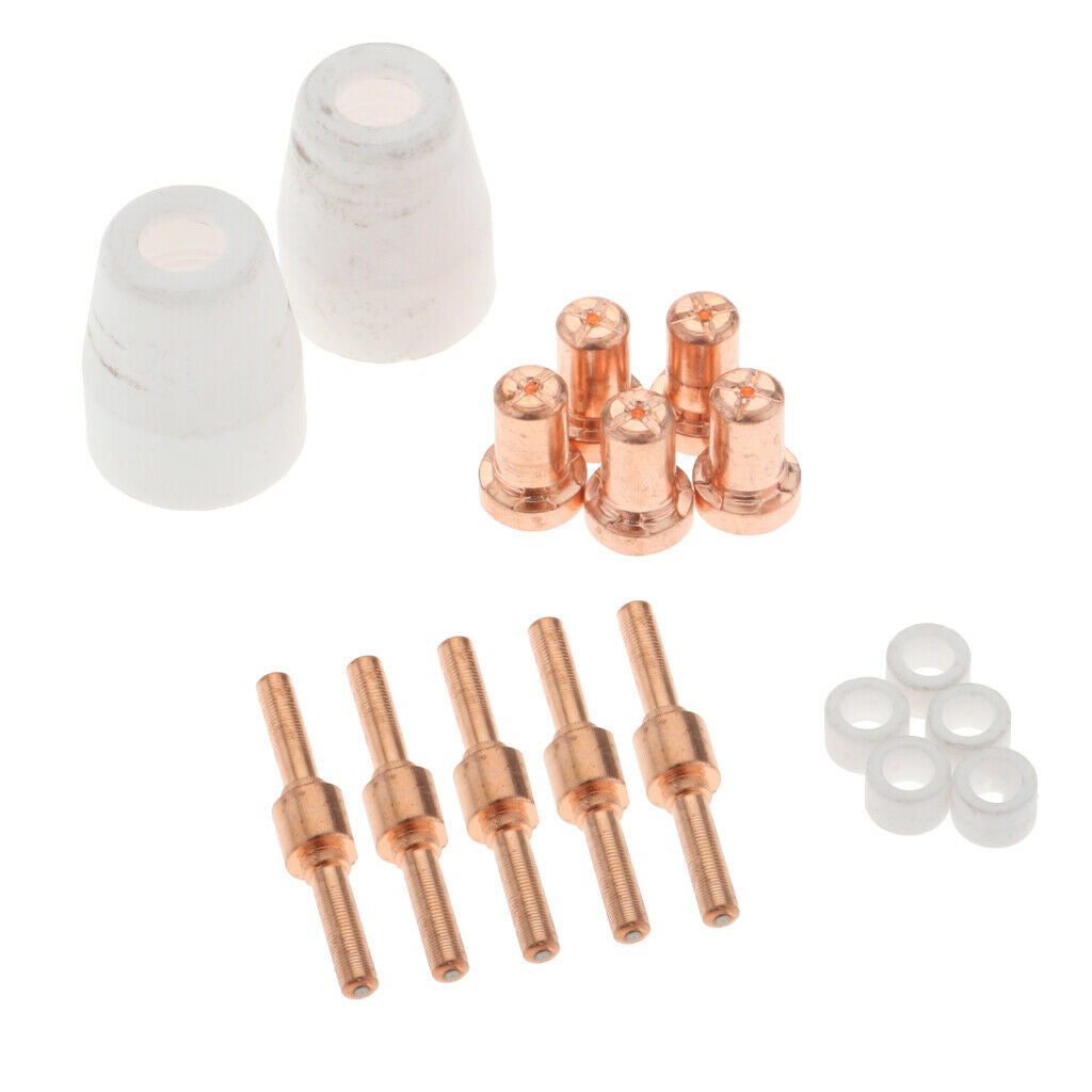 17x 40A Air Plasma Cutter Consumables Kit Accessories Nozzle Tip