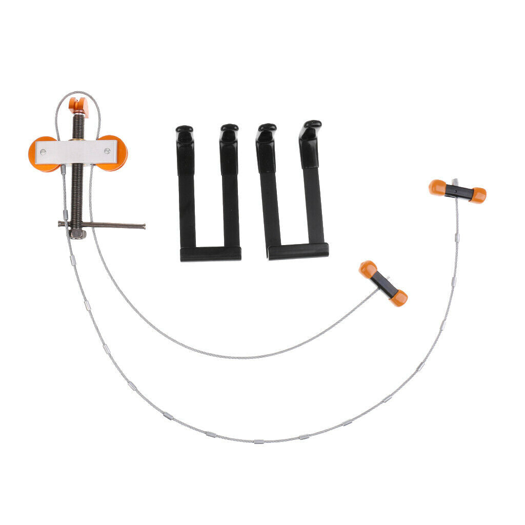 Universal Portable Bow Press 3/4" Stainless Steel Quad Limb Compound Tool