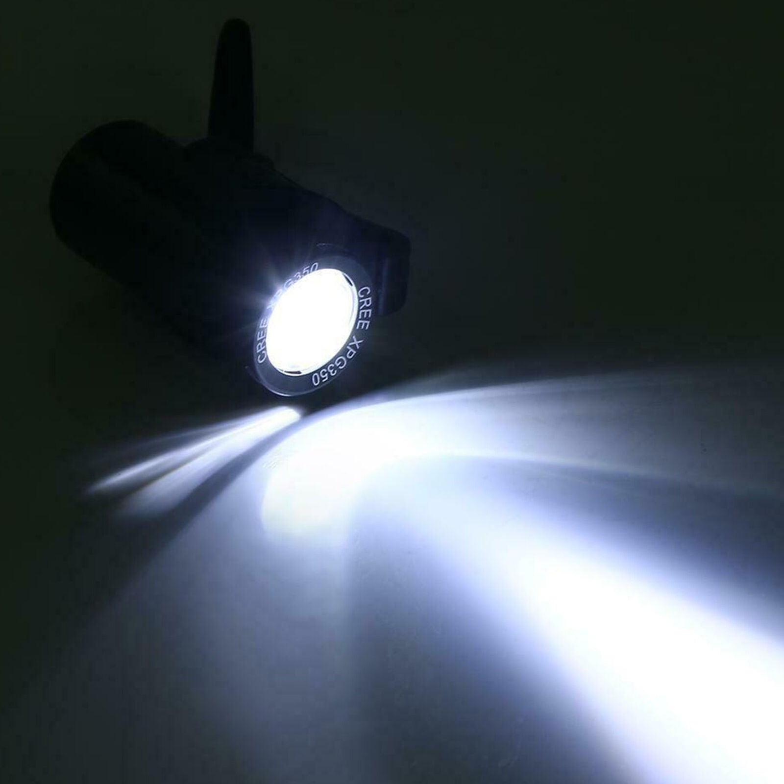 Mini USB Rechargeable 350LM XPG LED Bicycle Headlight Bike Front Lamp Waterproof
