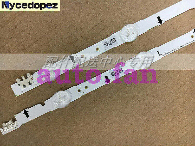 6X3 LED Backlight Strip For 40"TV D4GE-400DCA-R1 D4GE-400DCB-R1