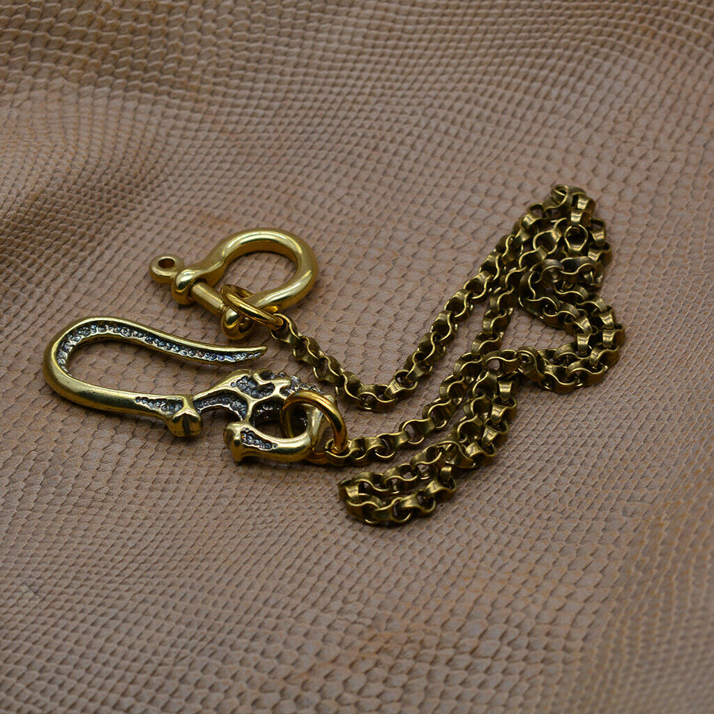 Metal purse belt chain key chain rock punk pants chain 47cm