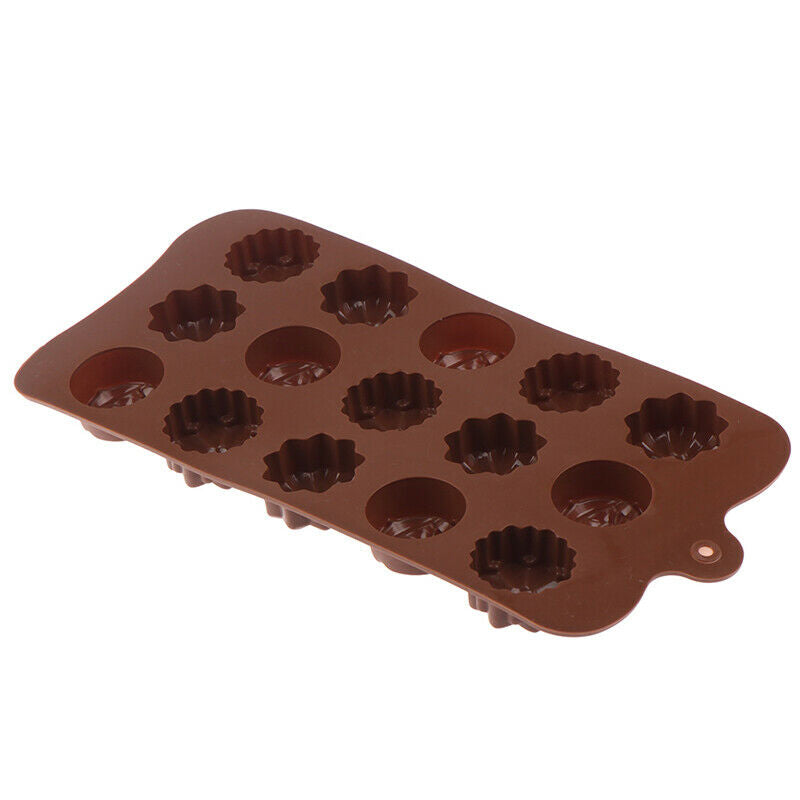 Silicone Mold For Cake Pastry Baking Chocolate Candy Fondant Bakeware Mou.l8