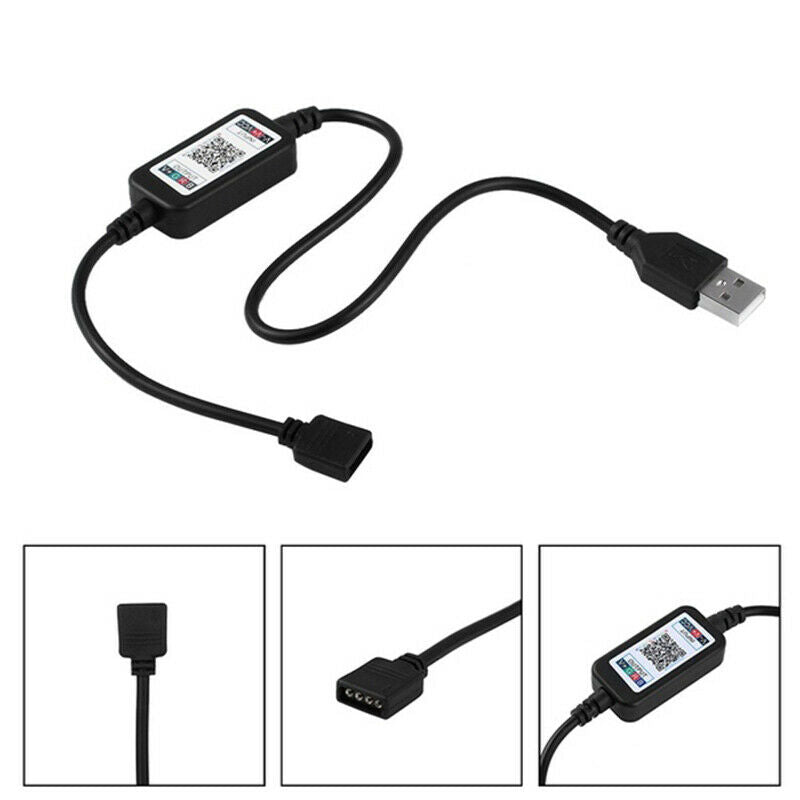 For 3528 5050 RGB Light Strip Smart RGB Bluetooth USB Remote Controller 2020