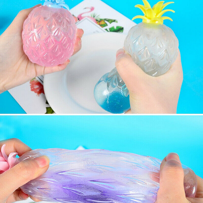 Flour Pineapple Toys Kids Soft Stress Balls Decompression Children's ToysA KX