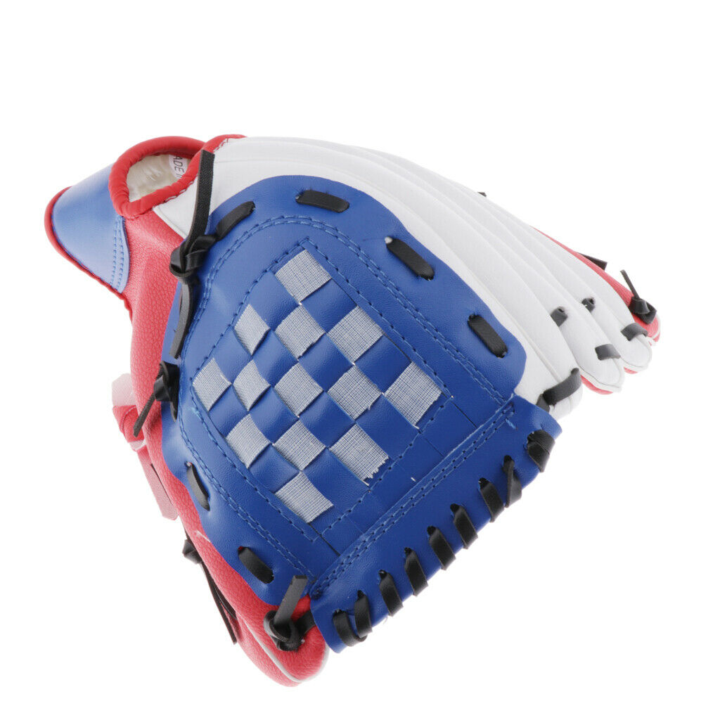 2X Left Handed Baseball Teeball Glove Mittens for Kids Youth Adults 10.5 inch