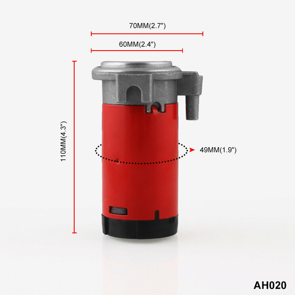 12V 4.3" High-quality Air Compressor for Air Horn Car/ Truck / Vehicle