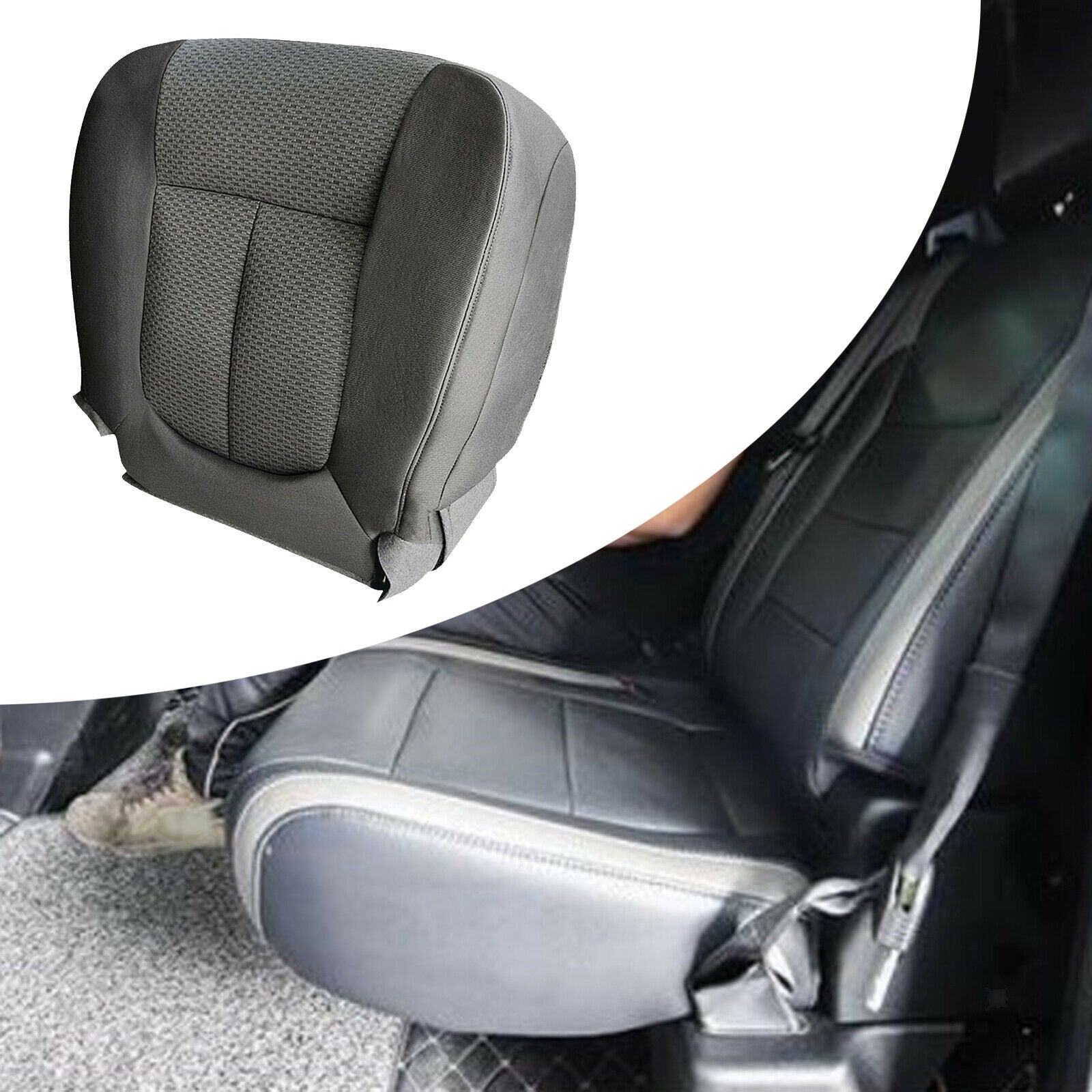 Cotton Driver Seat Bottom Cover for Ford   2011-2014 Car Spare Part Acc