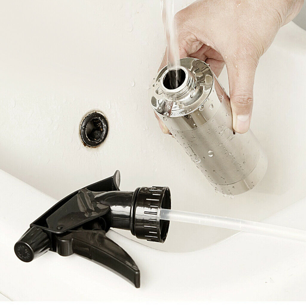 280ML Spray Bottle Steel Water Spray For Salon Plants Pet Cleanning