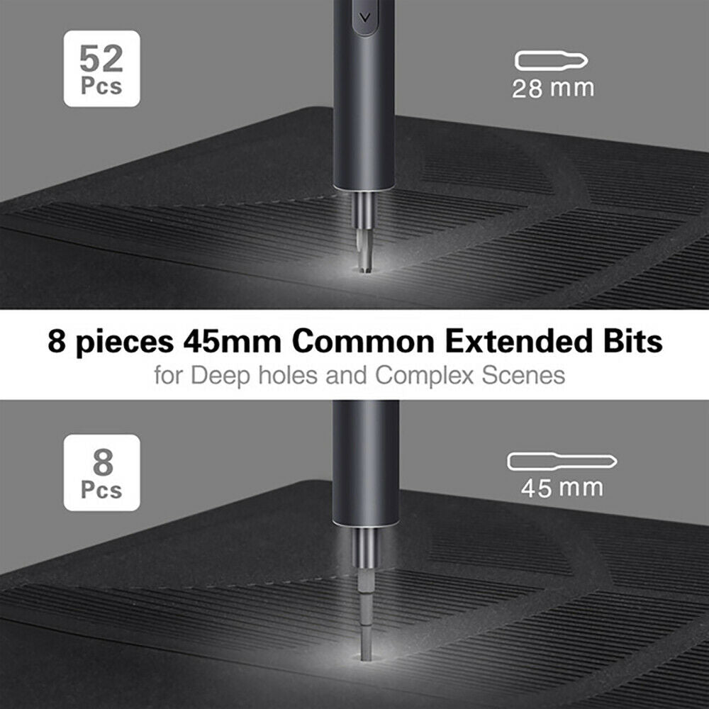 Precision Electric Screwdriver 60 IN 1 Cordless Rechargeable Screwdriver Set