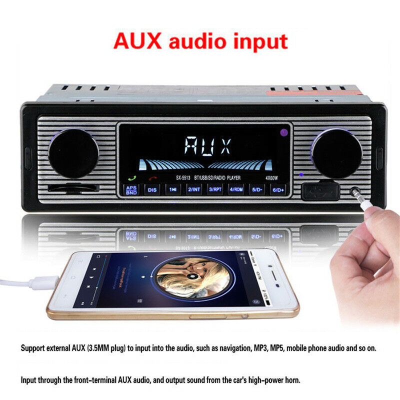 4-Channel Digital Bluetooth Audio USB/SD/FM/WMA/MP3/WAV Radio Stereo Player WELL