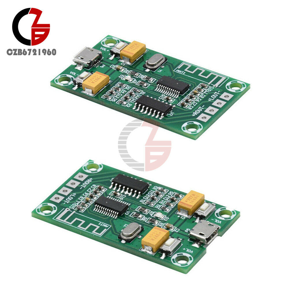 Micro USB PAM8403 Bluetooth Audio Receiver Stereo Amplifier Board 5V