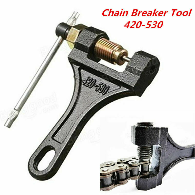 Motorcycle ATV Roller Chain Splitter Cutter Breaker Tool 420 428 520 525 528 530
