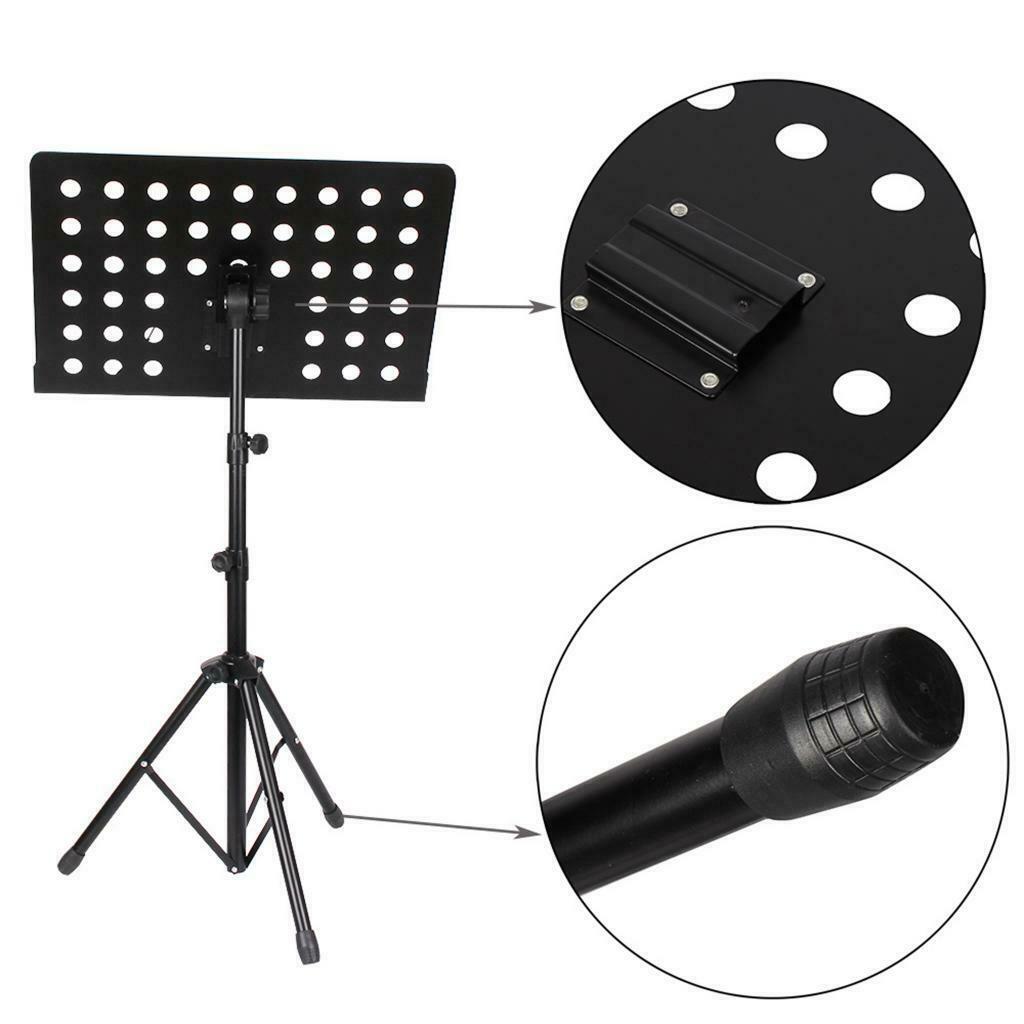 Music Rest, Professional Partition Music Rest with Clip Holder + Bag