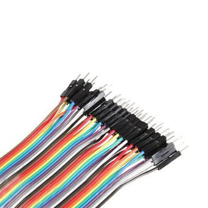 40pcs 10cm Jumper Wire Cable For Arduino Breadboard Prototyping Male to M_s WF