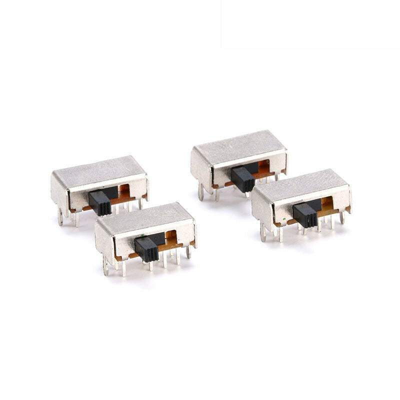 20pcs SK-23D07V(2P3T)G4 Slide/Toggle switches 8 feet 3 gears Handle 4mm