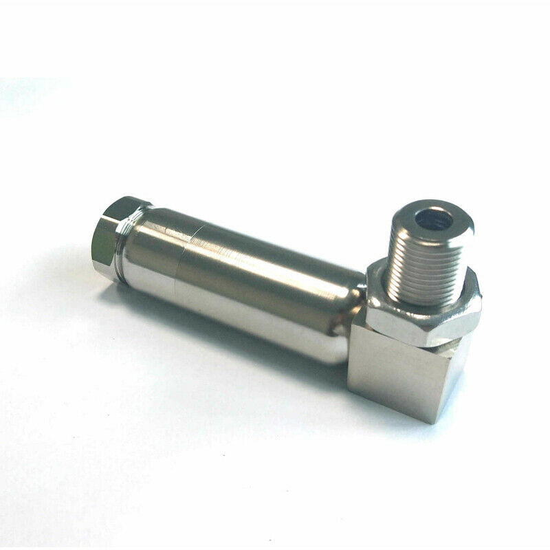 90Â° Degree OÂ² Oxygen Sensor Extender Spacer Extension Catalytic Adapter M18X1.5