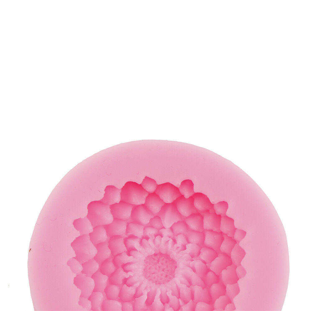 flower sea anemone shape silicone fondant cake mould decorat mold baking .l8