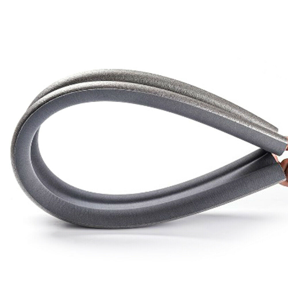 Flexible door bottom sealing strip sound proof noise reduction under door.l8
