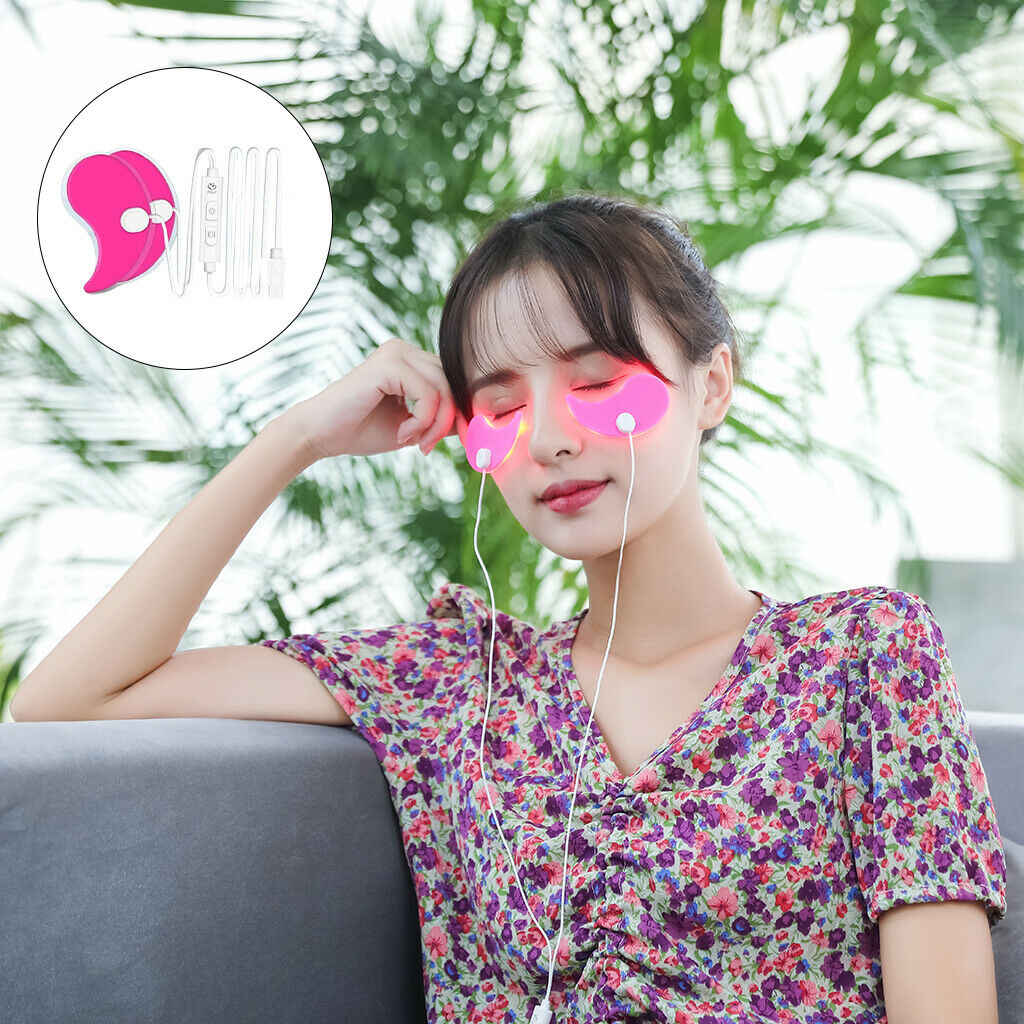 Eye Massager Patch 3 Levels Adjust Dark Circles Improve Sleep Skin Lift