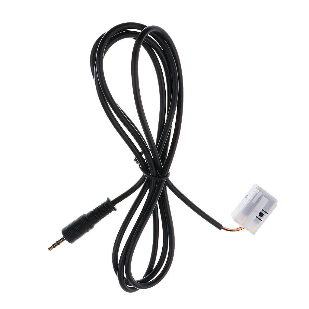 Car 3.5mm AUX Audio Input Adapter Cable Connector for Citroen C4 C5 C6