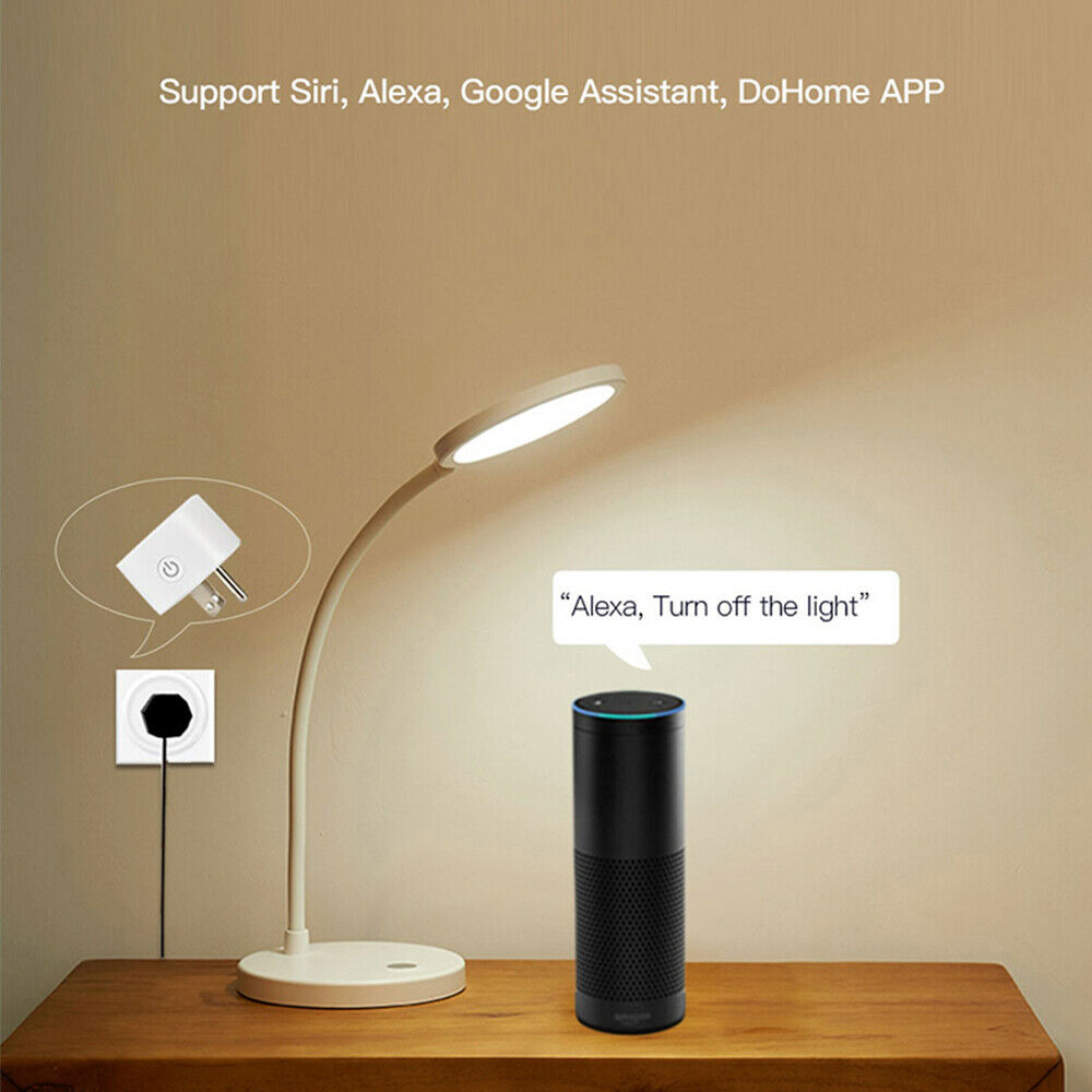 Smart Plug WiFi Outlet Socket Remote Control & Timer HomeKit Alexa Google Home