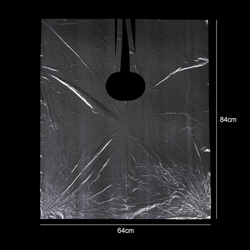 50Pcs Hair Cutting Capes Disposable Waterproof Hair Salon Cape Apron Barber Tool