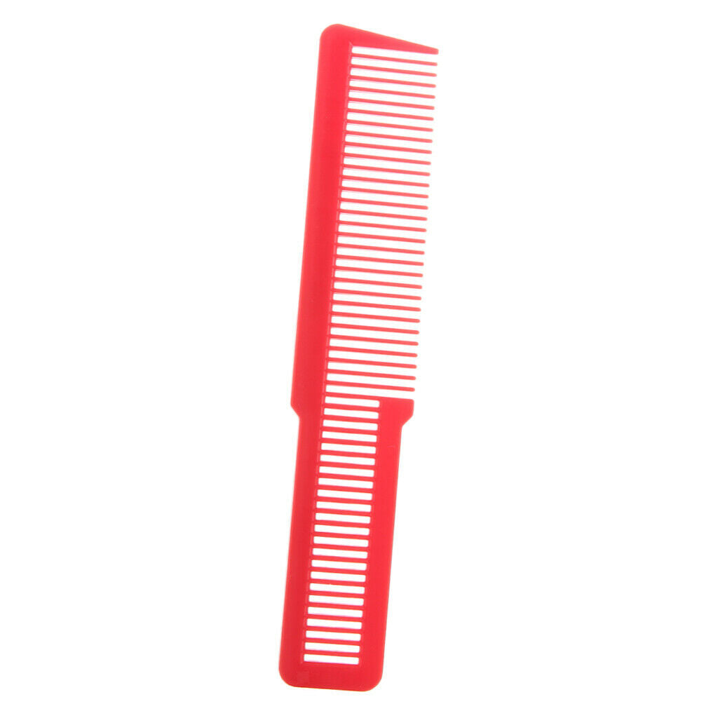 2 Pieces Barber Comb Flat Top Clipper Combs Hair Cutting for Clipper-cuts