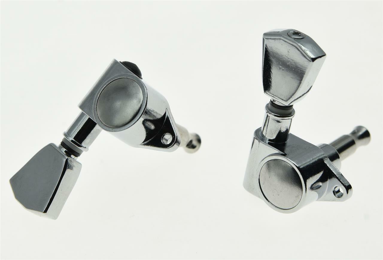 Chrome Tulip Button Guitar Tuners Tuning Keys for Acoustic or LP Les Paul Guitar