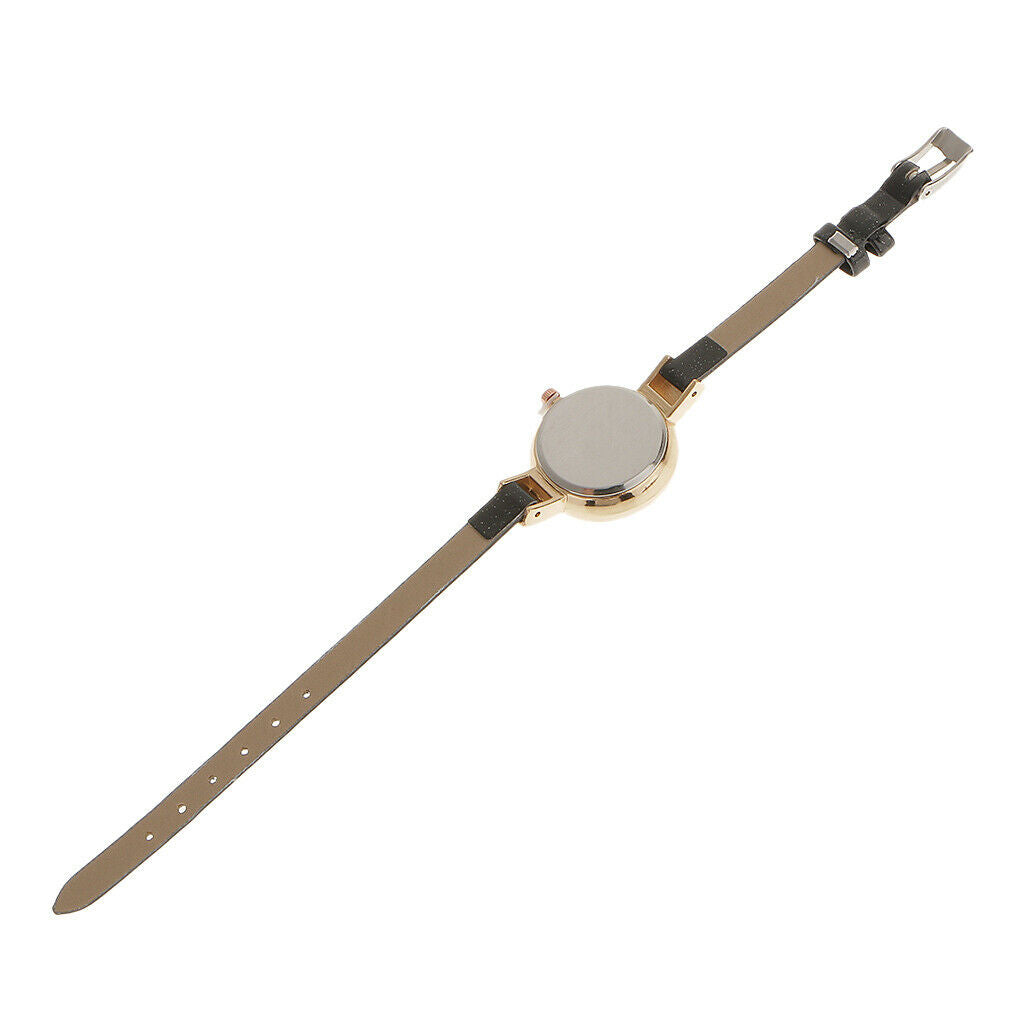 Fashion Mens Womens Bracelet Black Quartz Watch Women