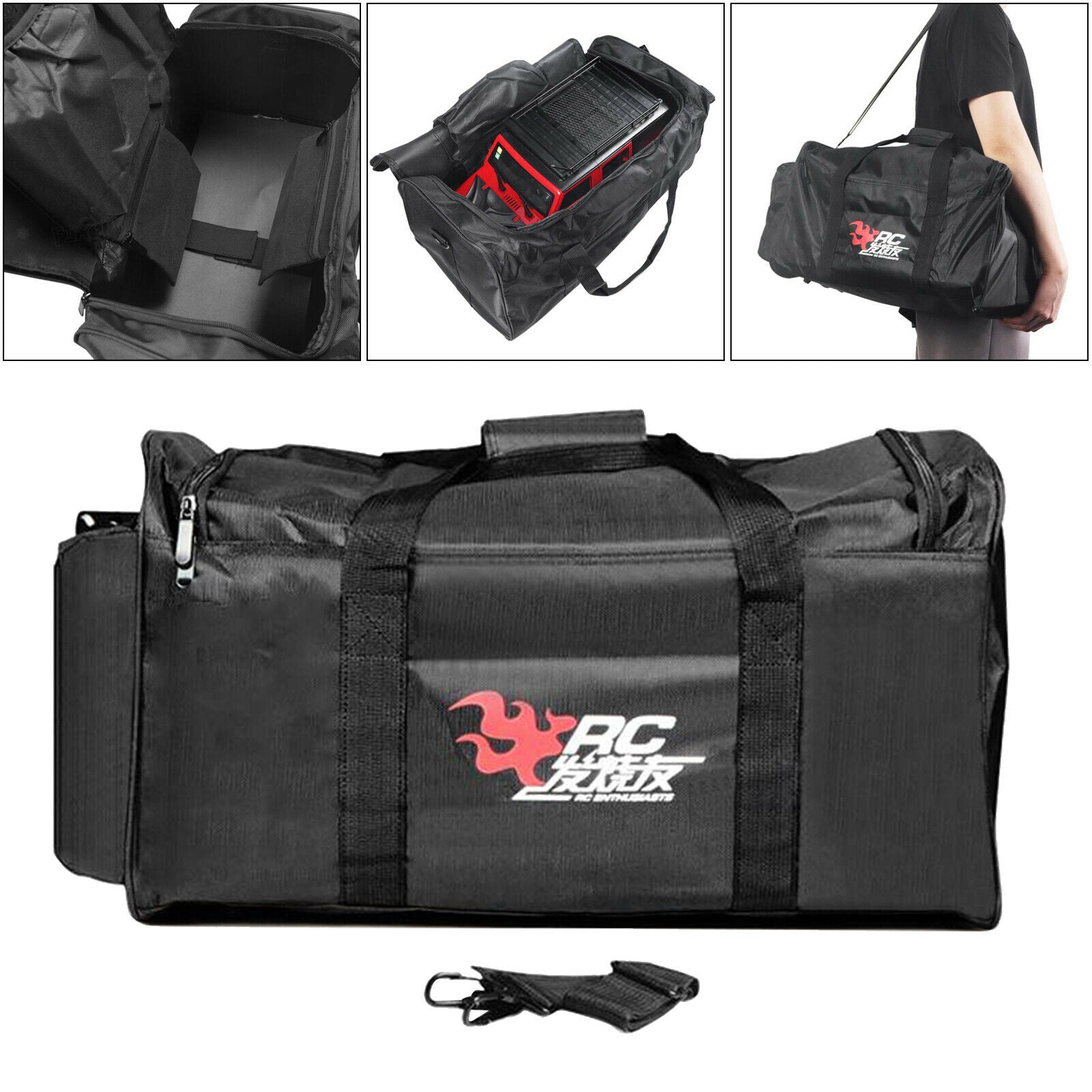 Storage Bag Packing with Shoulder Strap for HSP 94122 1/10 RC Drift Cars