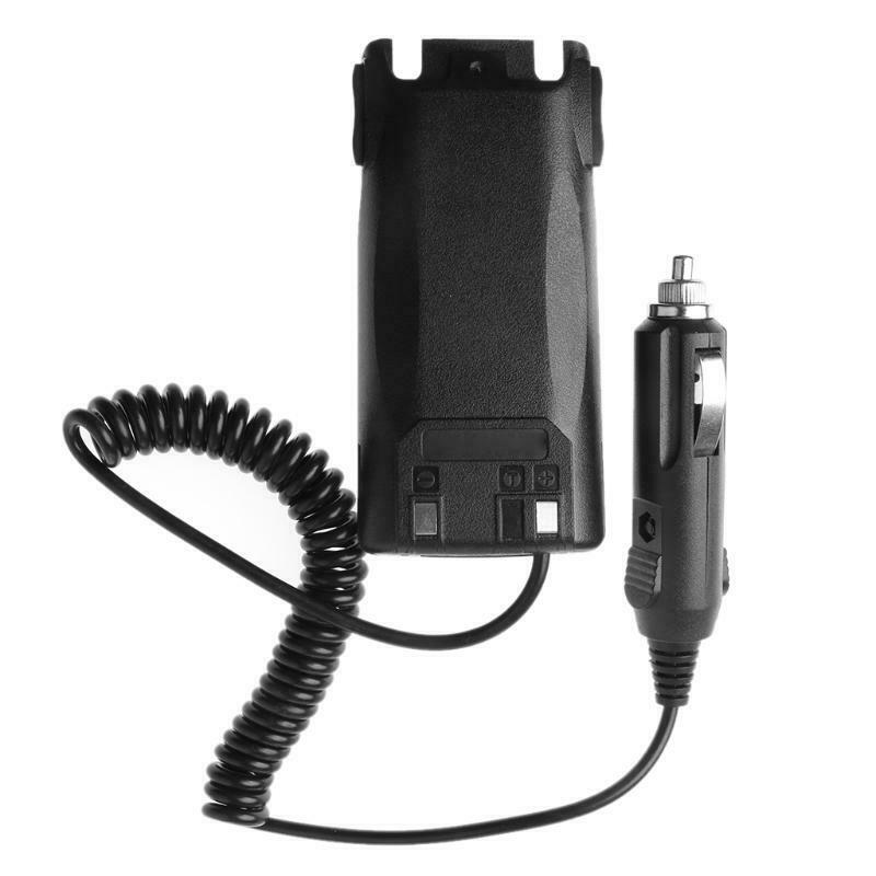 Car Charger Battery Eliminator Adapter For Baofeng UV-82 Radio Walkie Talkie