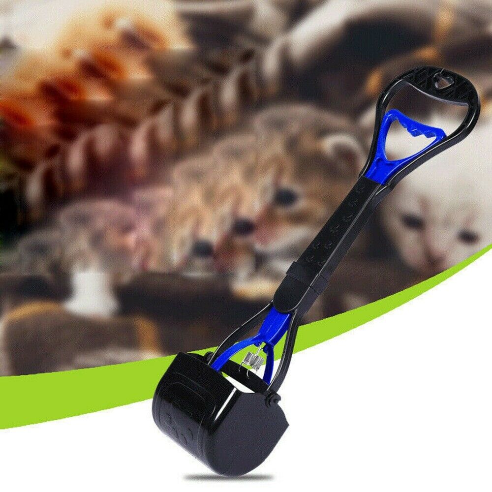 UK Poop Scoop Grabber Picker Poo Dog Waste Easy Pickup Pooper Scooper Pet Walk !