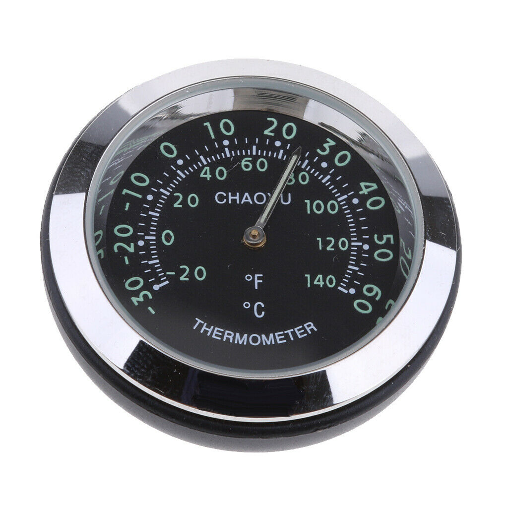 Car Dashboard Thermometer - Mini Vehicle Thermometer Decoration Decor Temp