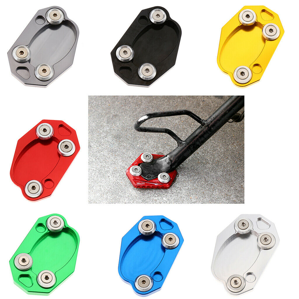 Motorcycle Kick-stand Foot Side Support for Kawasaki Z800 Z1000SX ER6 Red