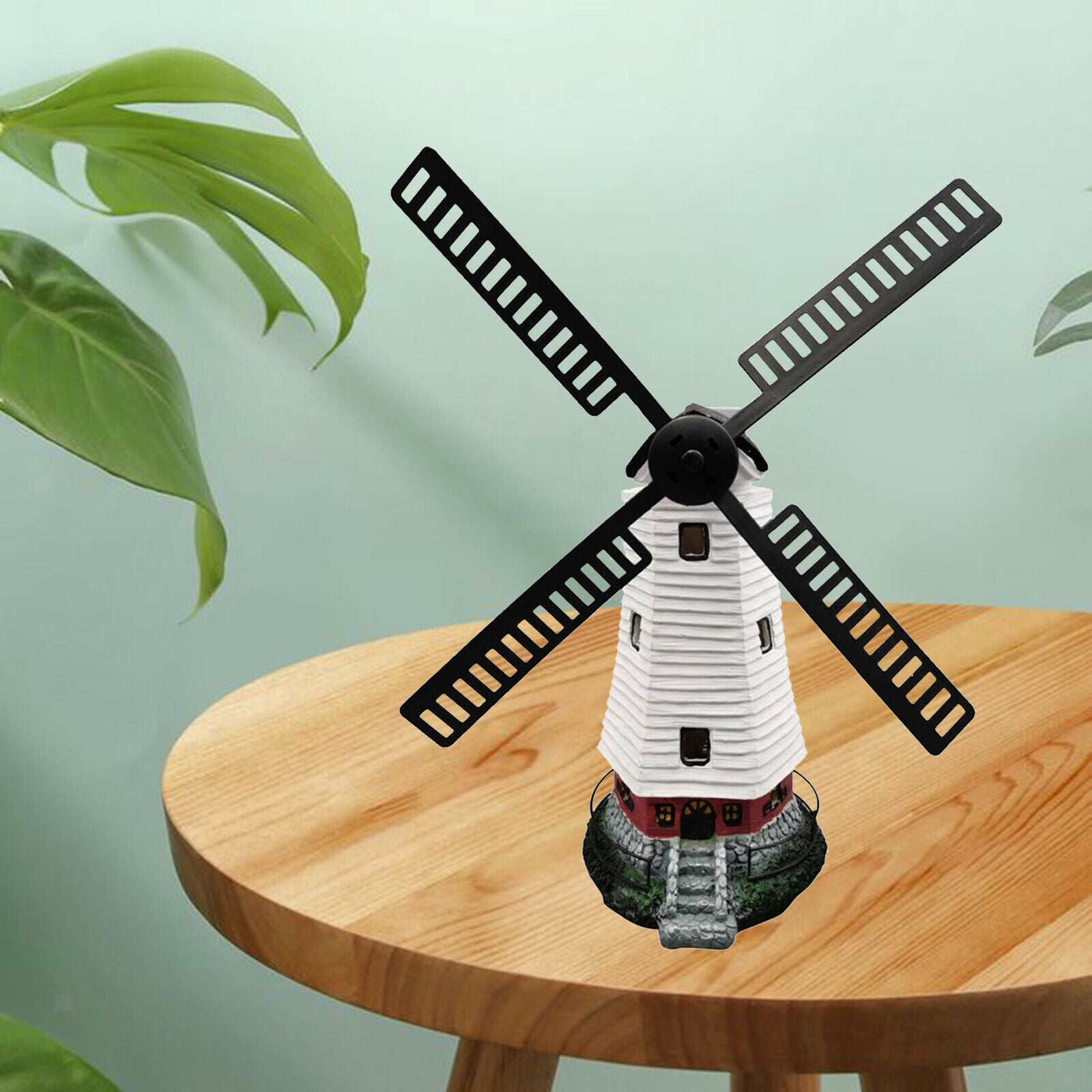 Waterproof Garden Solar LED Light Windmill Pathway Garden Lawn Decor Lights