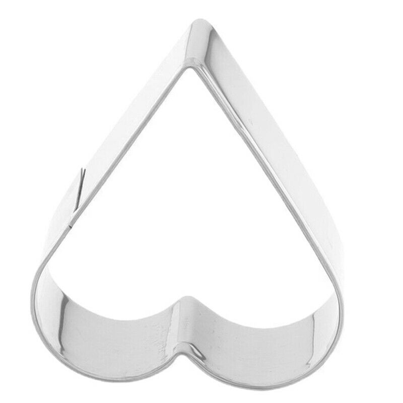 5pcs/set Heart Shape Cookie Cutter Cake Decorating Tools Fondant Fondant .l8